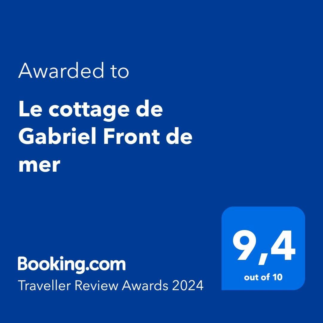 Le Cottage De Gabriel Front De Mer Вилле-сюр-Мер Экстерьер фото